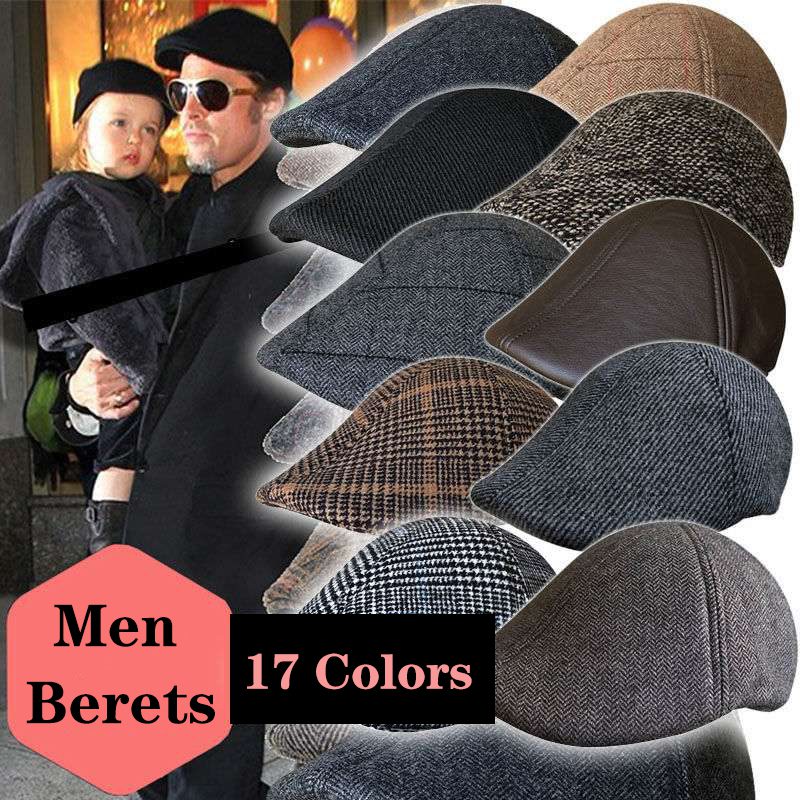 Men Berets Retro England Hat