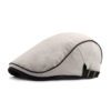 N3 Men Berets Retro England Hat Style 01 Beige