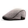 N5 Men Berets Retro England Hat Style 01 grey