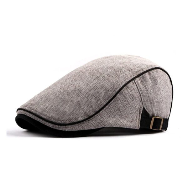 N5 Men Berets Retro England Hat Style 01 grey