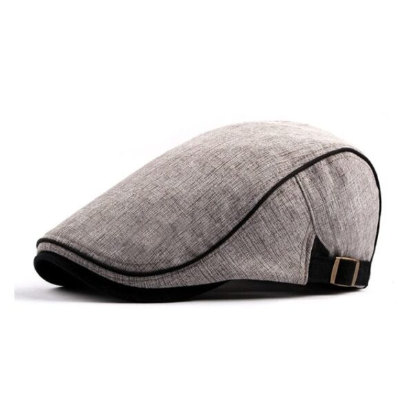 N5 Men Berets Retro England Hat Style 01 grey