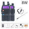 N9 Baofeng UV 5R Walkie Talkie Two-way Radio Station Add 771 Charger