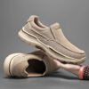 PUAMSS Classic Men's Casual Shoes Khaki