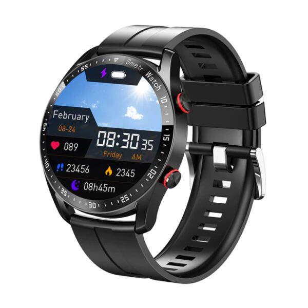Pic03 PANFU Bluetooth Smart Watch Black2