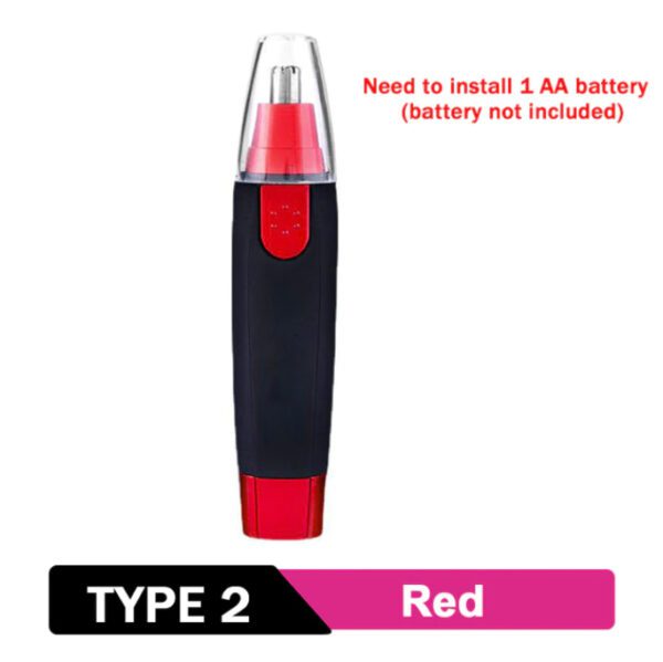 Fuarscs Nose Hair Trimmer Type 2 Red