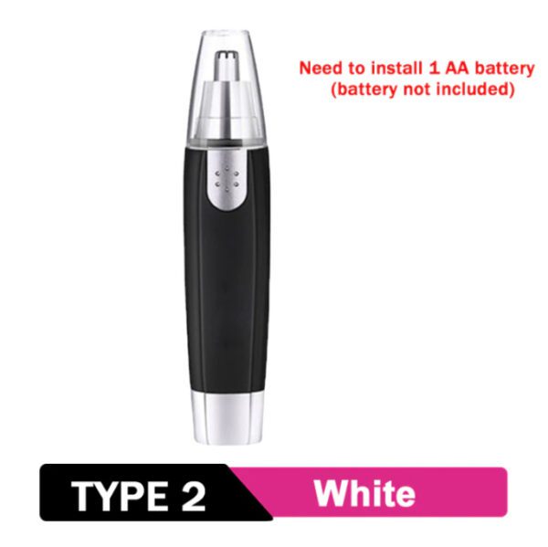 Fuarscs Nose Hair Trimmer Type 2 White