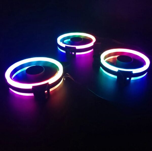 Darkflash DR12PRO 120mm RGB Cooling Computer Case Fan - Image 5