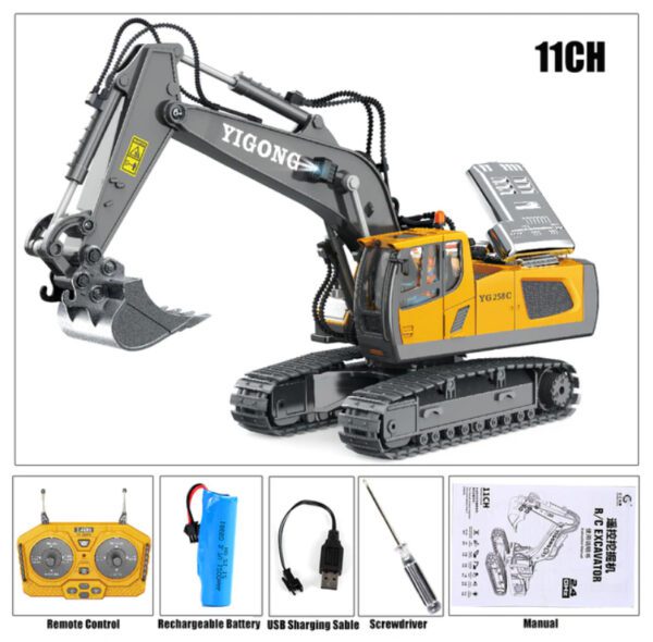 YIGONG RC TOY 11CH-Excavator