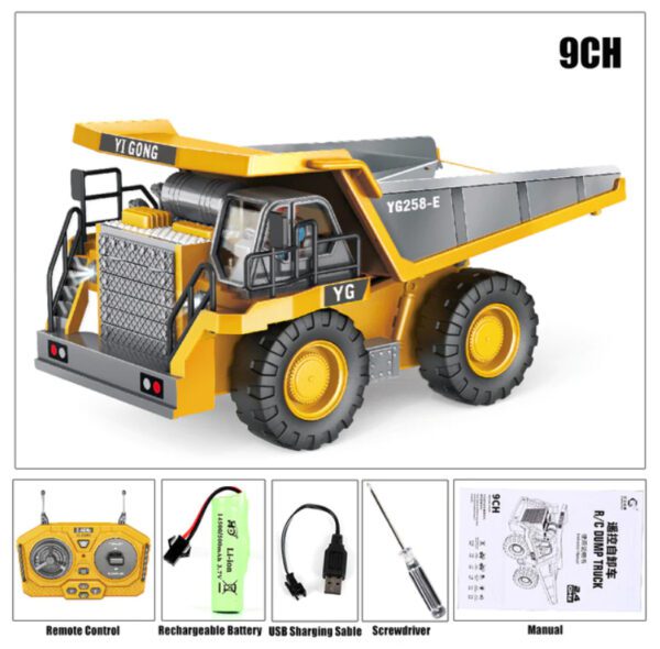 YIGONG RC TOY 9CH-Dump Truck