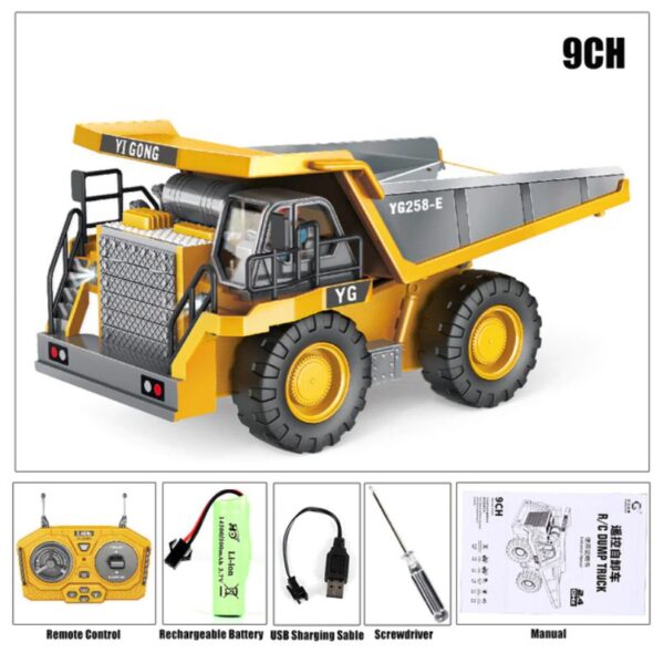 YIGONG RC TOY 9CH-Dump Truck