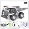 YIGONG RC TOY 9CH-White-Dump Truck