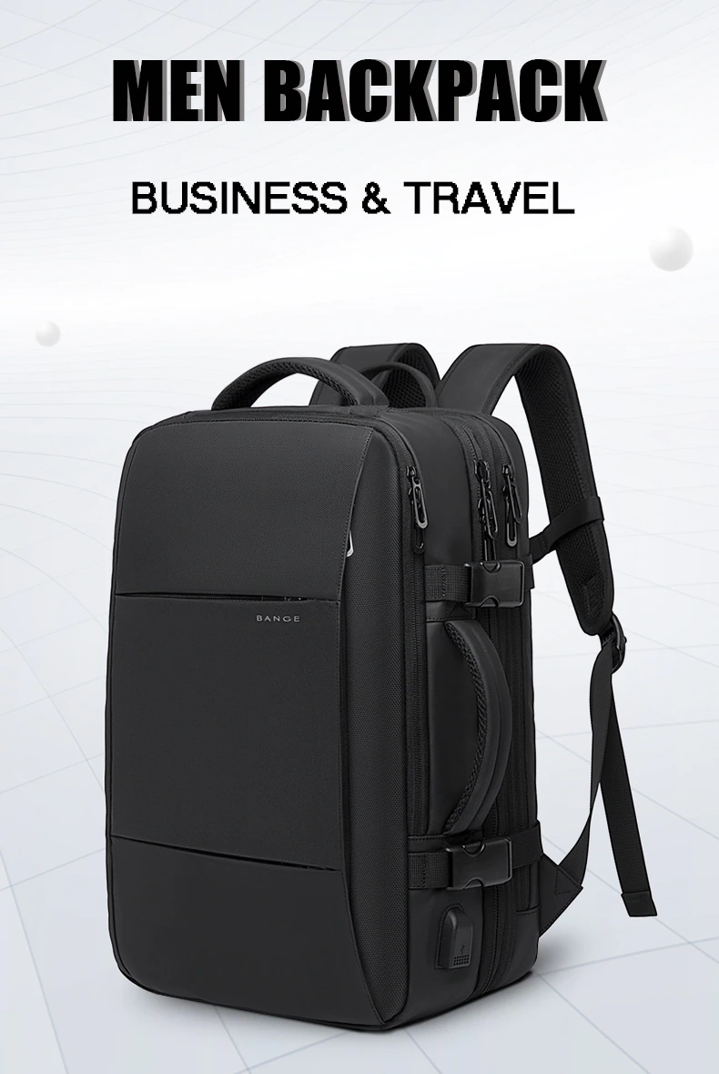 BANGE 1908 Men Business Aesthetic Backpack