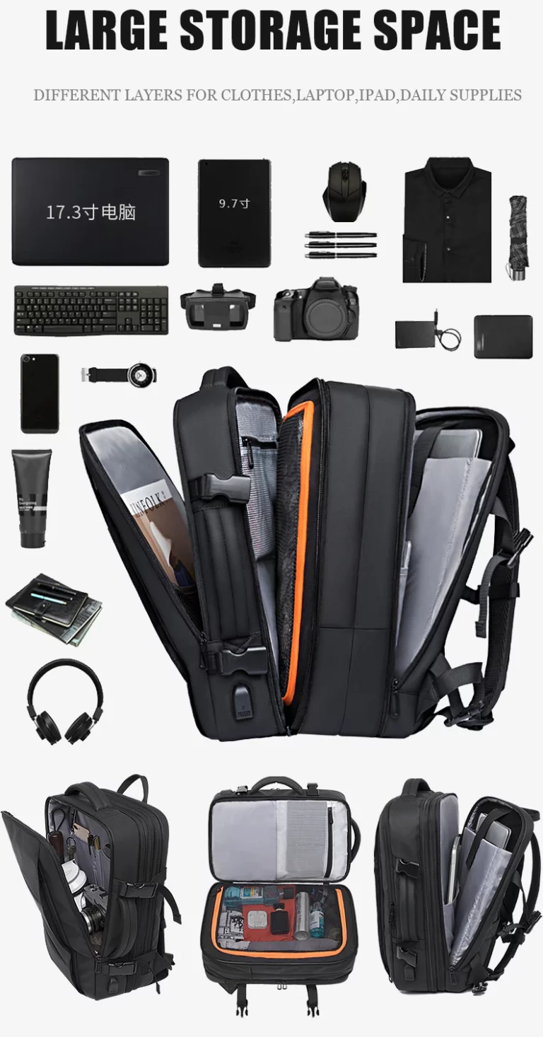 BANGE 1908 Men Business Aesthetic Backpack