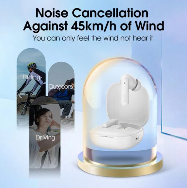 QCY HT05 Wireless Noise Cancelling Bluetooth Earphones - Image 5