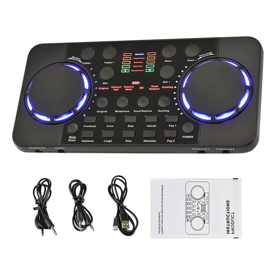 V300 Pro Live Streaming Sound Card 