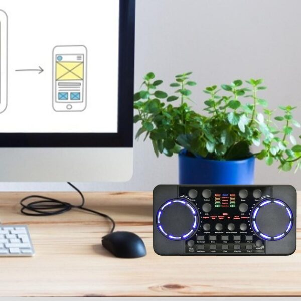V300 Pro Live Streaming Sound Card - Image 2
