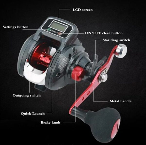 Creekmoon SHA300 Baitcasting Fishing Reel - Image 5