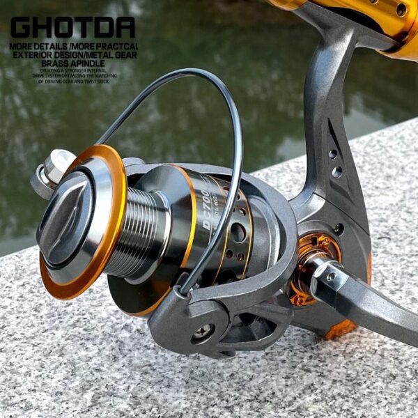 GHOTDA YO-DC Fishing Reel Spinning 1000-7000 Series - Image 5