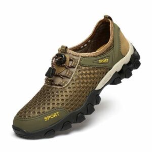 LEOSOXS Sneakers Khaki