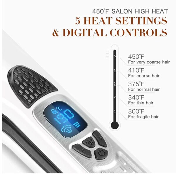 Steam Plus Professional Hair Straightener - Image 3