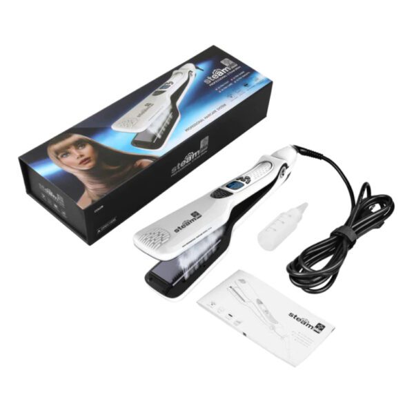 Steam Plus Professional Hair Straightener White