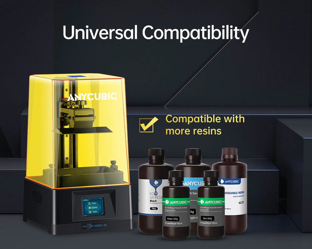 ANYCUBIC Photon Mono 4K LCD UV Resin 3D Printer