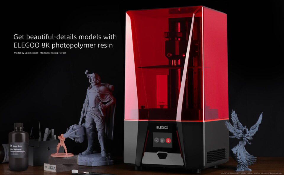 ELEGOO SATURN 2 Mono MSLA 3D Printer