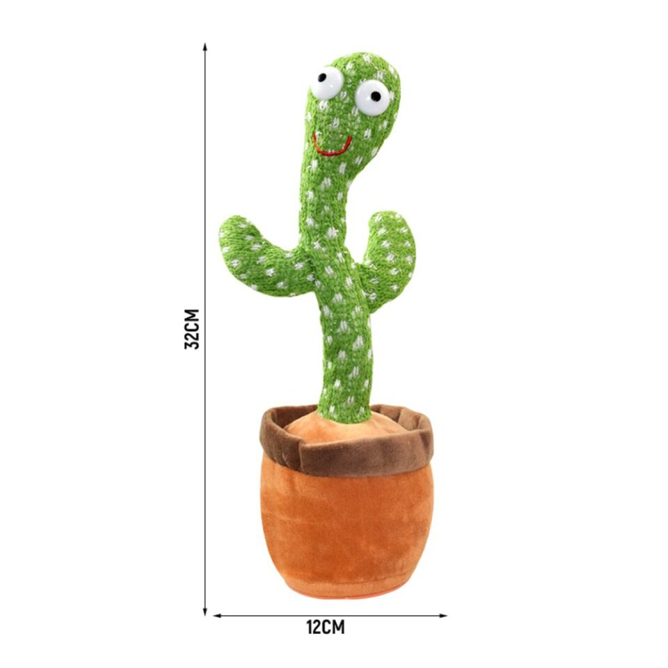 Funny Talk Back Dancing Cactus Toy
