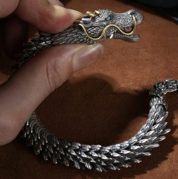 HX Handmade 3D Smart Dragon Bracaelet - Image 4