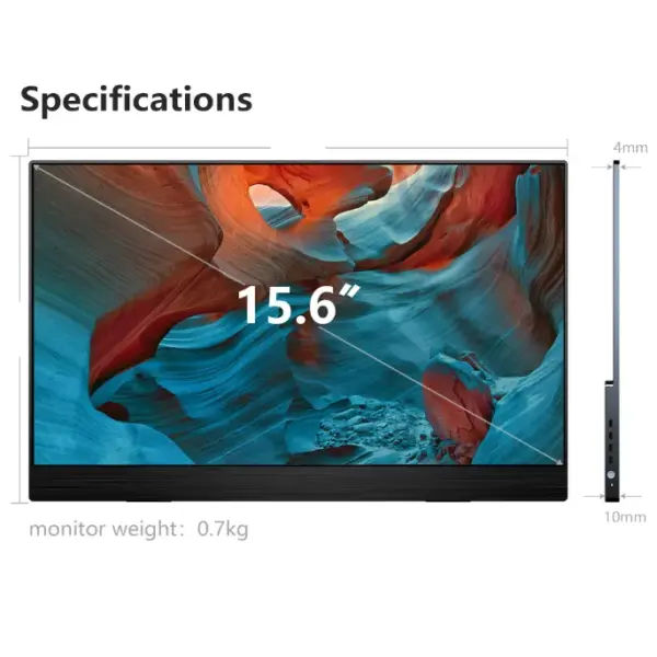 EGOBAS S2 Wireless Android 9.0 Touchscreen Smart Portable Monitor - Image 3