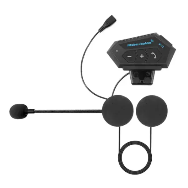 Kebidumei Motorcycle BT Helmet Headset