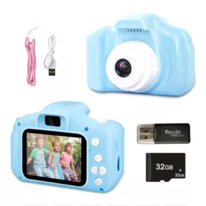 Seckton New Upgrade Kids Selfie Camera - Blue