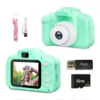 Seckton New Upgrade Kids Selfie Camera - Green
