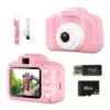 Seckton New Upgrade Kids Selfie Camera - Pink