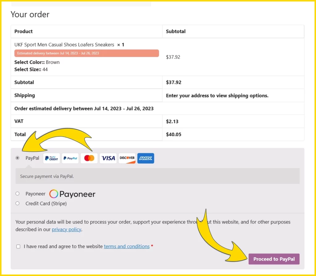 How to buy - Step5