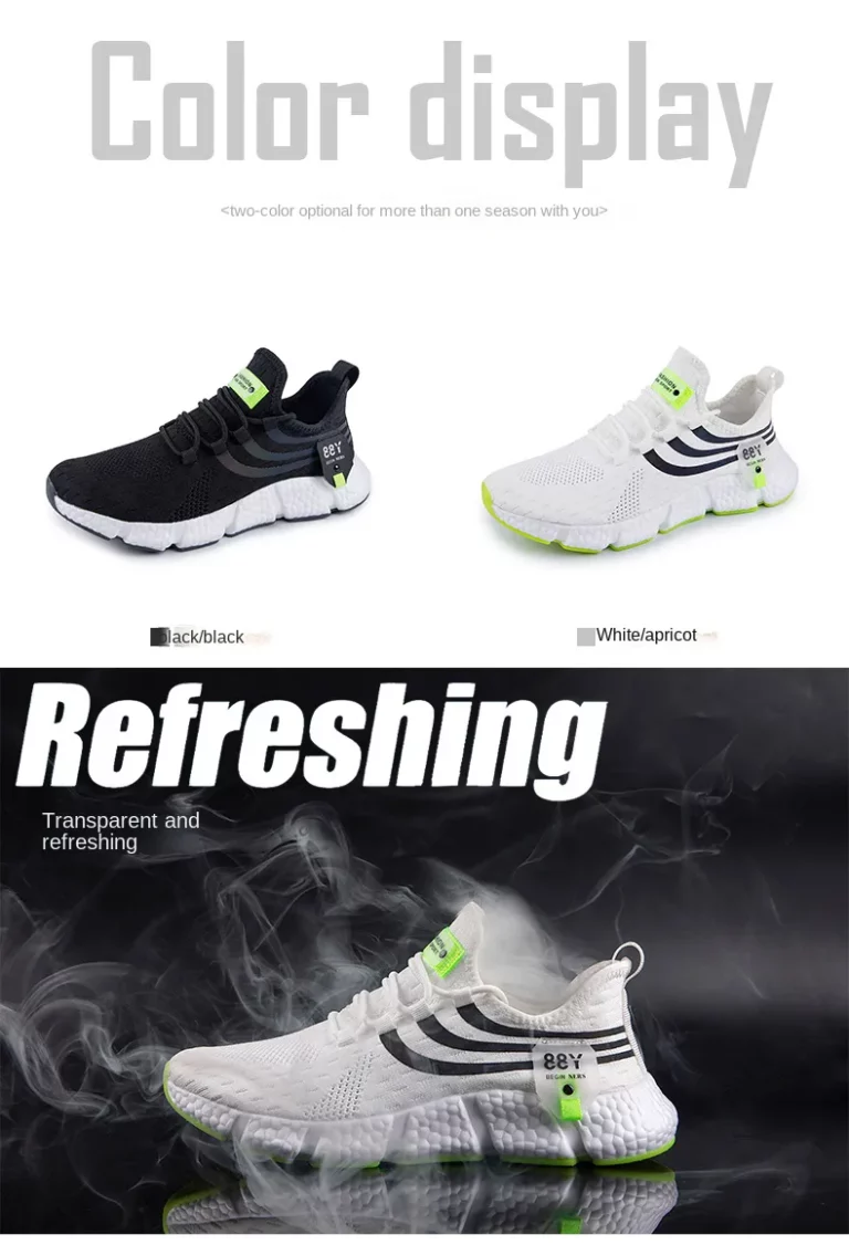 88Y Begin Ners Mesh Breathable Men Sneakers Running Shoes