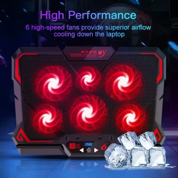 COOLCOLD K38 17inch Gaming Laptop Cooler - Image 5