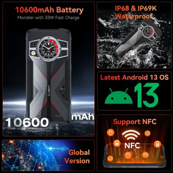 Cubot KingKong 9 Rugged Smartphone - Image 5