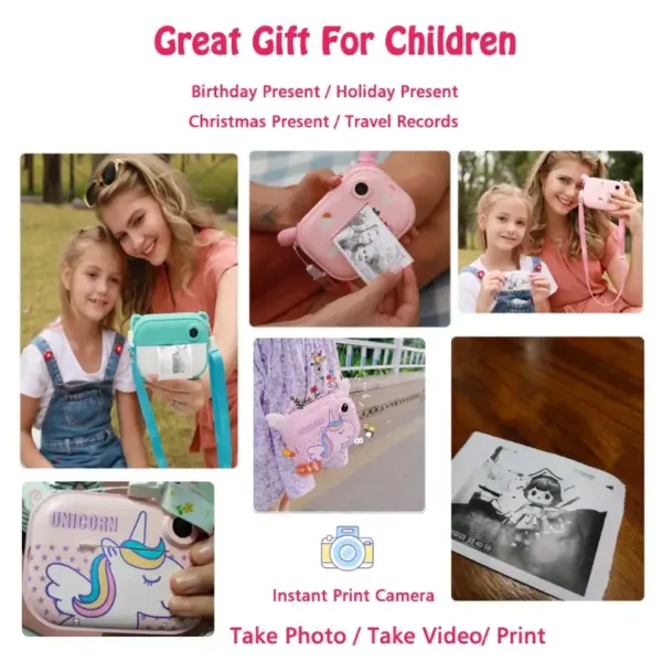 Donop KX12 Instant Print Kids Digital Camera - Image 2
