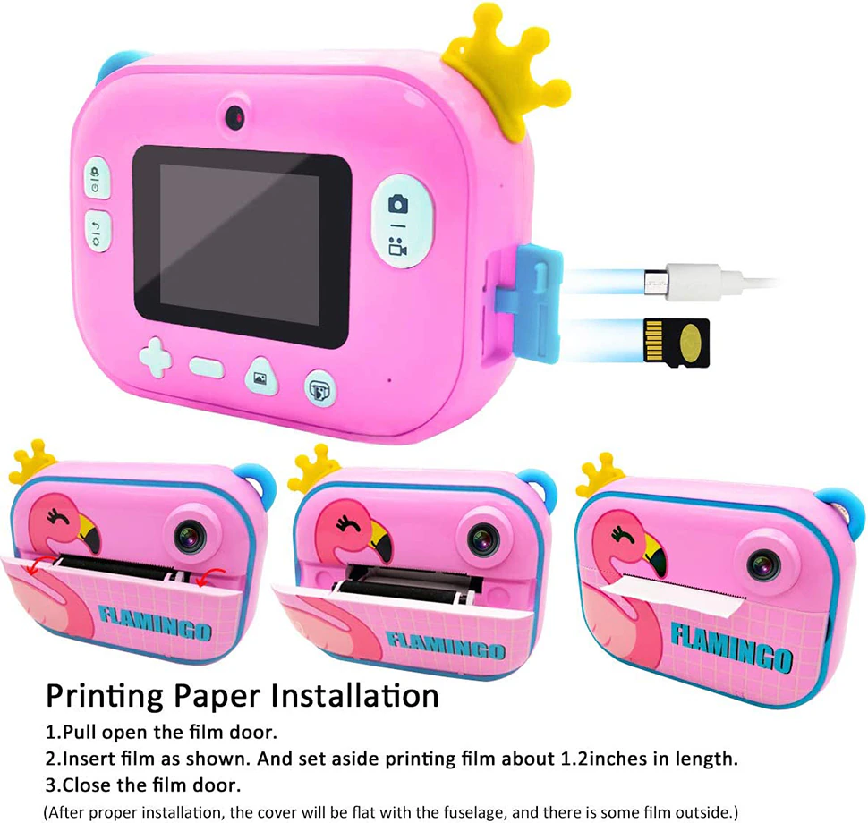 Donop KX12 Instant Print Kids Digital Camera