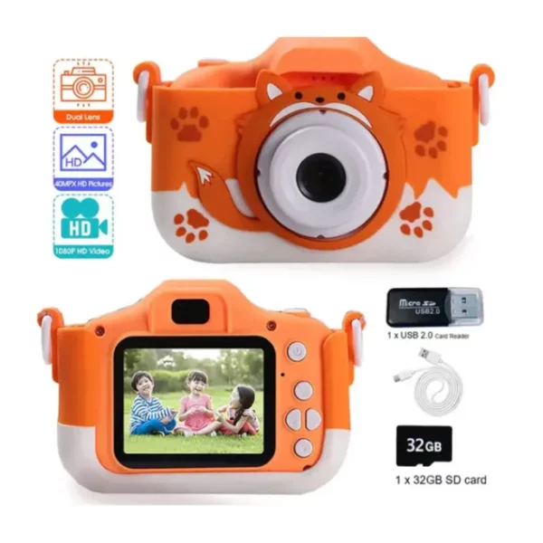 X5S HD 1080P Kids Digital Camer Orange