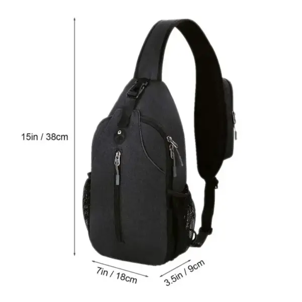 BUTTERFLY Crossbody Sling Backpack Sling Bag Travel Hiking Chest Bag Daypack - Image 6