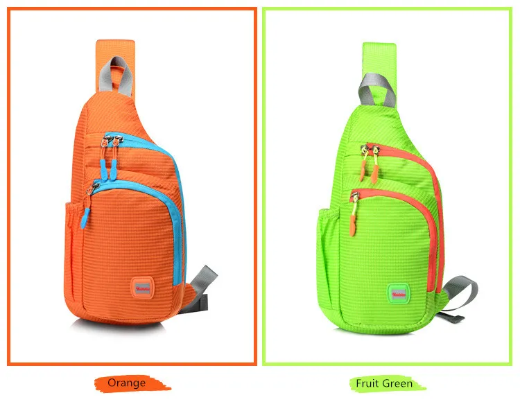 Peicees Small Sling Backpack Waterproof Unisex Shoulder Bag
