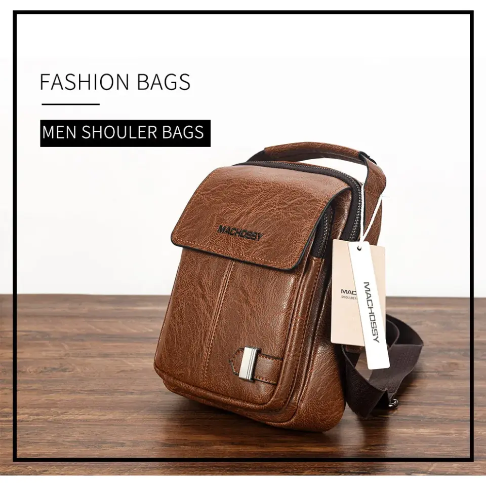 Machossy MC-1173 Men's PU Crossbody Bags