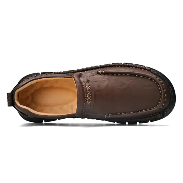 HUCDML HC23895 Handmade Genuine Leather Casual Shoes - Image 2