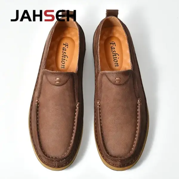 JAHSEH VH08101 Men Genuine Leather Shoes - Image 3