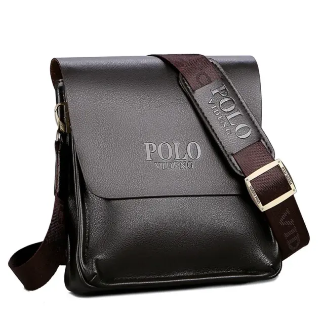 Polo Videng Business Shoulder Bag - Brown