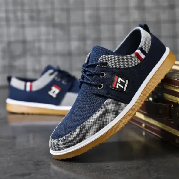 SBIP 77Prewesterm Men's Canvas Lightweight Sports Shoe - Image 3