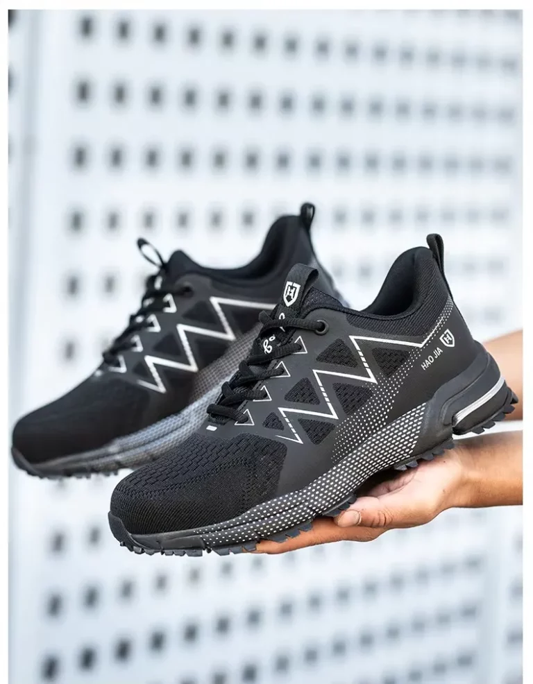 HAO JIA HJ-K20 Men Safety Shoes Black