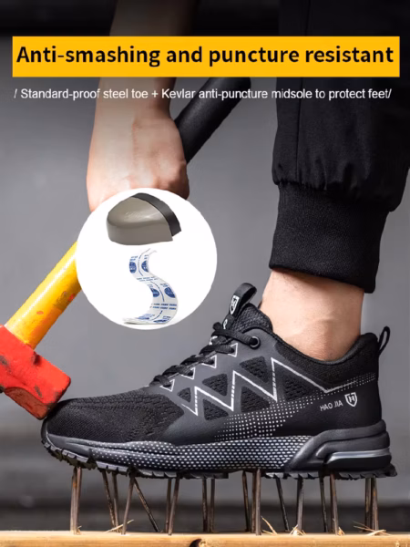 HAO JIA HJ-K20 Men Safety Shoes - Image 3